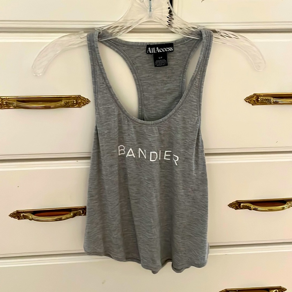 Bandier All Access Grey Tank